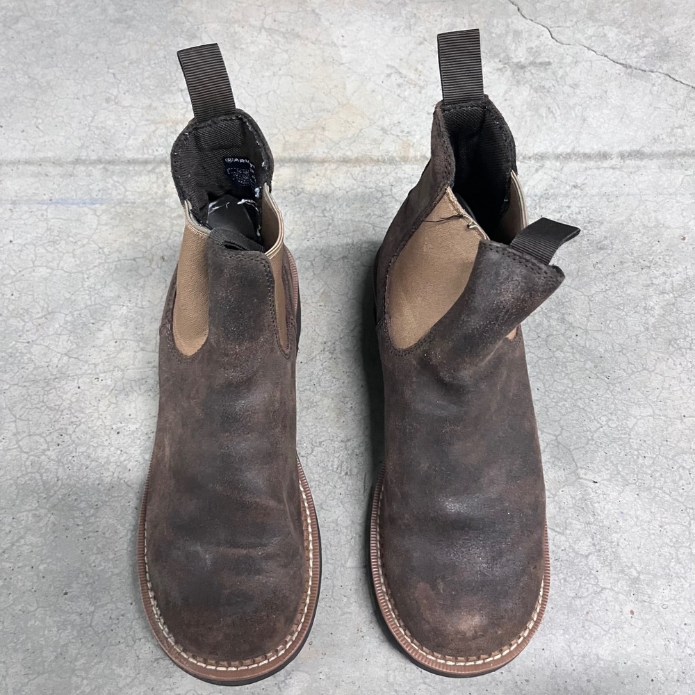 Ariat Fatbaby Chelsea Western Boots Brown Leather 10044409 Womens 9B